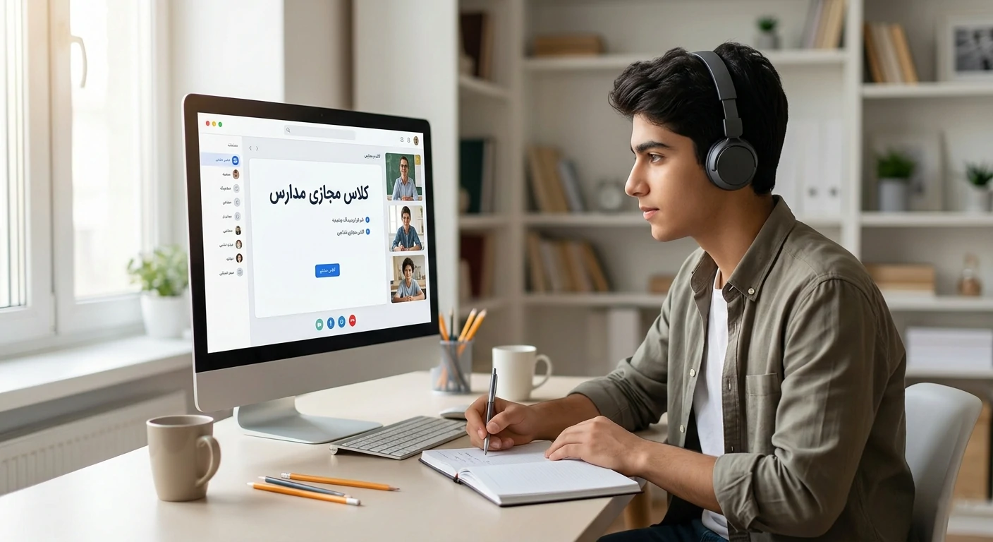 راهنمای ورود به کلاس مجازی مدارس؛ چگونه از ابزارهای آموزش زنده بهترین بهره را ببریم؟